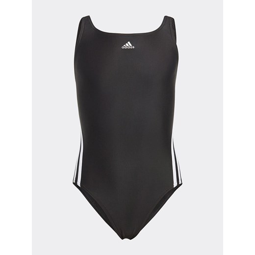 Czarny strój kąpielowy Adidas z poliamidu 