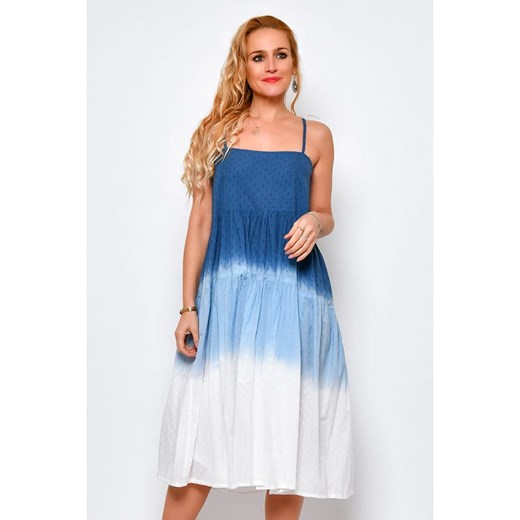 H.H.G. Sukienka w kolorze niebiesko-białym XL wyprzedaż Limango Polska