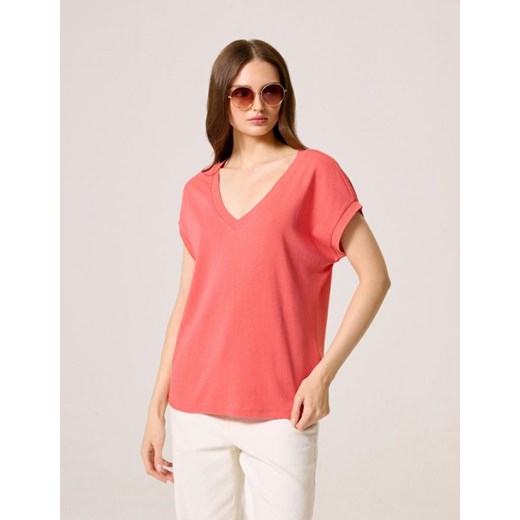 Koszulka KAPELINDA III Koral XS ze sklepu Diverse w kategorii Bluzki damskie - zdjęcie 173291051
