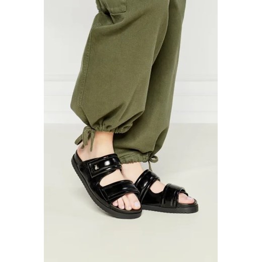 Patrizia Pepe Skórzane klapki Patrizia Pepe 36 Gomez Fashion Store