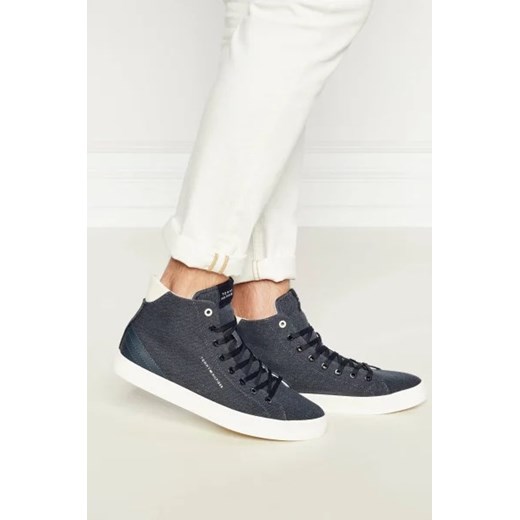 Trampki męskie Tommy Hilfiger sznurowane sportowe wiosenne tkaninowe
