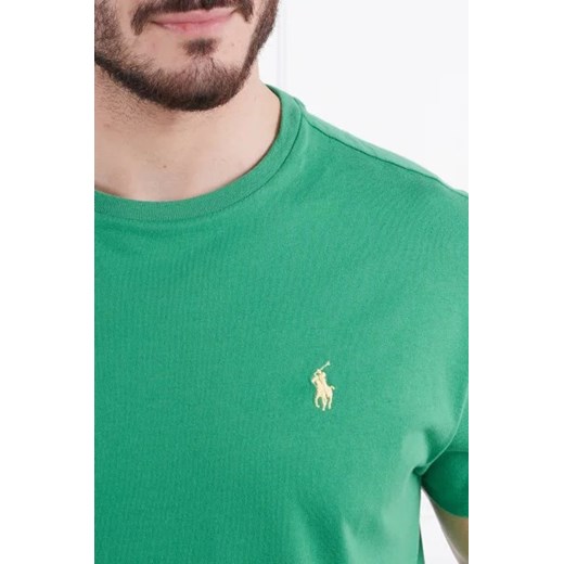 T-shirt męski Polo Ralph Lauren z bawełny z krótkim rękawem 