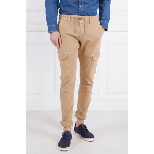 Pepe Jeans London Spodnie cargo JARED | Regular Fit ze sklepu Gomez Fashion Store w kategorii Spodnie męskie - zdjęcie 173291870