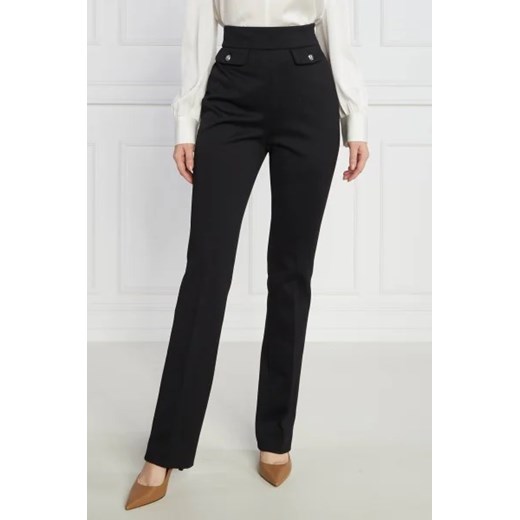 BOSS BLACK Spodnie Tubeka | Regular Fit ze sklepu Gomez Fashion Store w kategorii Spodnie damskie - zdjęcie 173291880