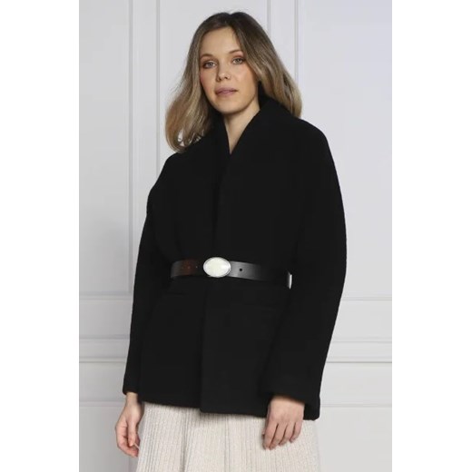 Ba&sh Wełniany płaszcz ze sklepu Gomez Fashion Store w kategorii Płaszcze damskie - zdjęcie 173291884