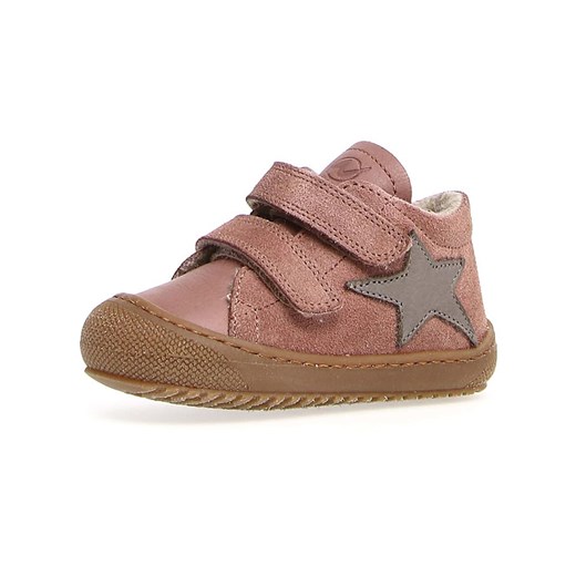 Naturino Skórzane sneakersy "Kolde2" w kolorze jasnoróżowym Naturino 26 okazja Limango Polska