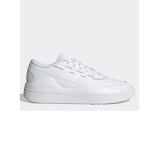 Białe buty sportowe męskie Adidas wiązane 