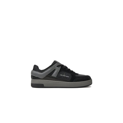 Calvin Klein Jeans Sneakersy Basket Cup Low Laceup Lth Ml Mtr YM0YM00994 Czarny ze sklepu MODIVO w kategorii Buty sportowe męskie - zdjęcie 173292511