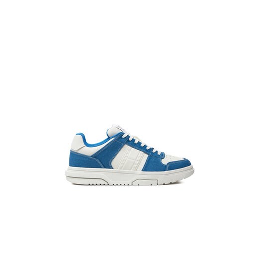 Tommy Jeans Sneakersy The Brooklyn Mix Material EM0EM01428 Niebieski ze sklepu MODIVO w kategorii Buty sportowe męskie - zdjęcie 173292573