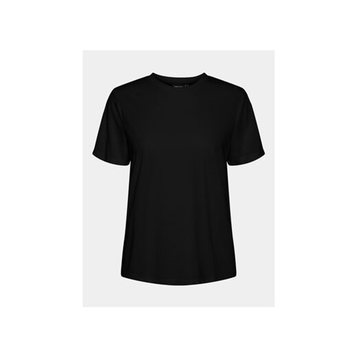 Pieces T-Shirt Anora 17148789 Czarny Regular Fit ze sklepu MODIVO w kategorii Bluzki damskie - zdjęcie 173292574