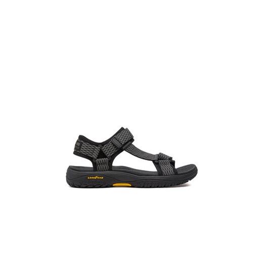 Skechers Sandały Lomell-Rip Tide 204351/BKGY Czarny ze sklepu MODIVO w kategorii Sandały męskie - zdjęcie 173292671