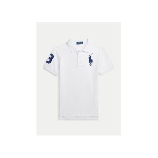 Polo Ralph Lauren Polo 323708861112 Biały Regular Fit ze sklepu MODIVO w kategorii T-shirty chłopięce - zdjęcie 173292742