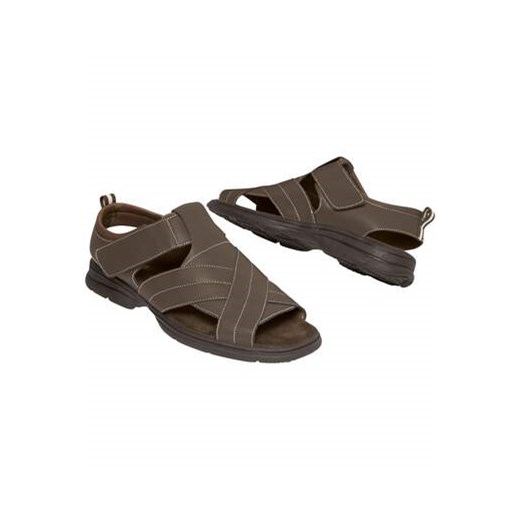 Letnie sandały z rzepami ze sklepu Atlas For Men w kategorii Sandały męskie - zdjęcie 173294953