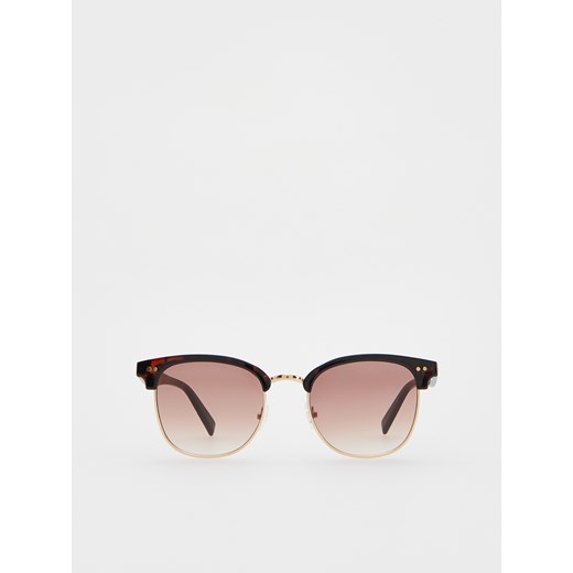 Reserved - Okulary przeciwsłoneczne - brązowy ze sklepu Reserved w kategorii Okulary przeciwsłoneczne męskie - zdjęcie 173297401