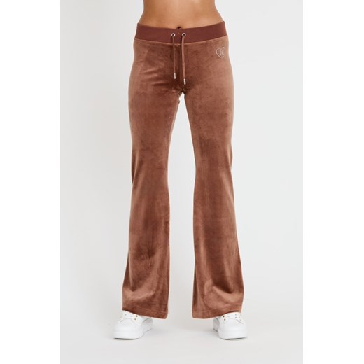 JUICY COUTURE Brązowe spodnie Rodeo Layla, Wybierz rozmiar M ze sklepu outfit.pl w kategorii Spodnie damskie - zdjęcie 173297691