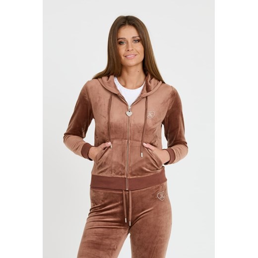 JUICY COUTURE Brązowa bluza Rodeo Robertson, Wybierz rozmiar M ze sklepu outfit.pl w kategorii Bluzy damskie - zdjęcie 173297814