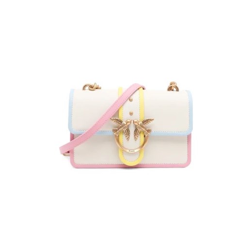 Pinko Skórzana torebka na ramię LOVE ONE MINI CL VITELLO SETA Pinko One Size Gomez Fashion Store
