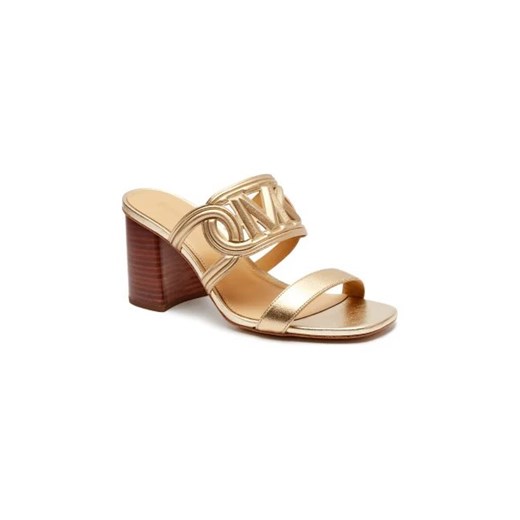 Michael Kors Skórzane klapki na słupku Michael Kors 41 okazja Gomez Fashion Store