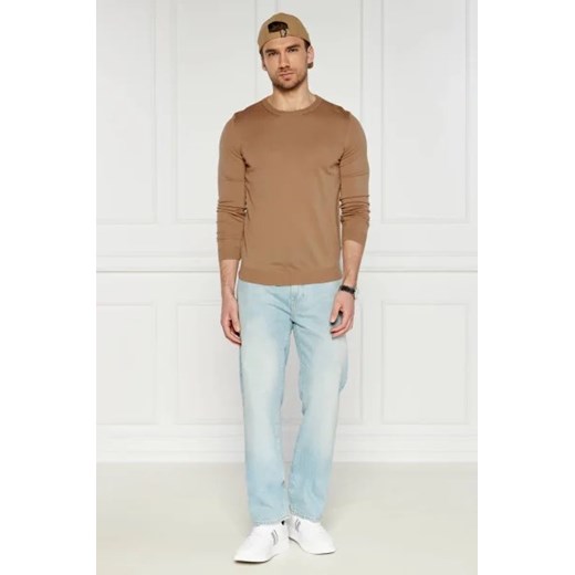 BOSS BLACK Wełniany sweter Leno-P | Slim Fit XL Gomez Fashion Store