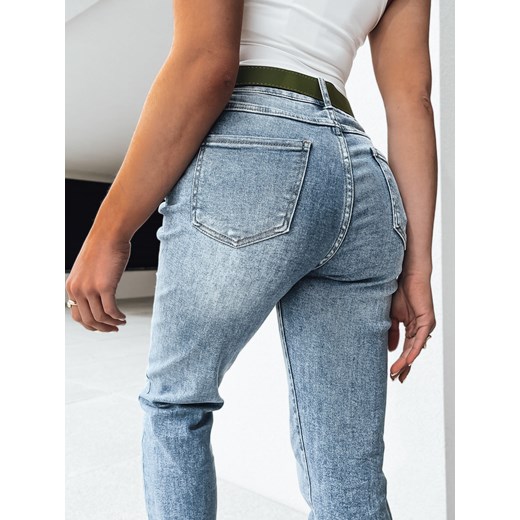 Spodnie damskie jeansowe DAYOS niebieskie Dstreet UY2110 Dstreet S promocyjna cena DSTREET.PL