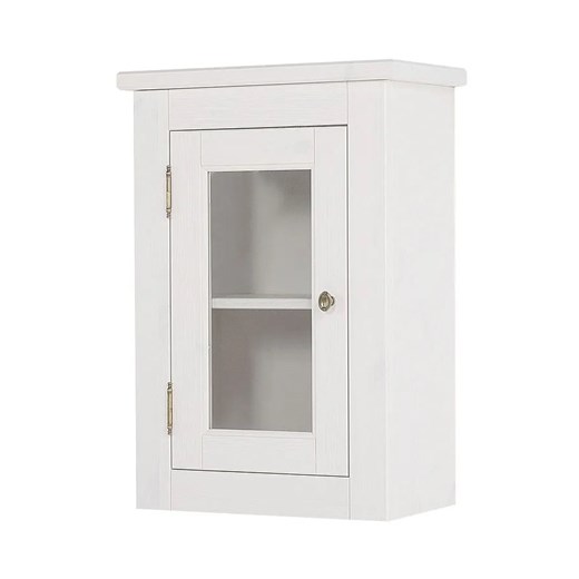 Biała szafka łazienkowa wisząca Dorset 4X Elior One Size promocja Edinos.pl