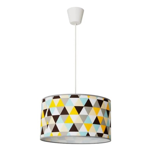 Kolorowa lampa wisząca w geometryczne wzory - EX468-Hestix Lumes One Size Edinos.pl