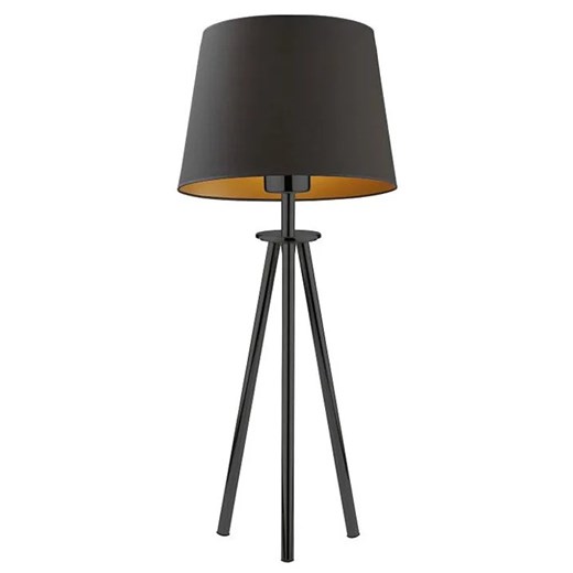 Lampa stołowa trójnóg na czarnym stelażu - EX920-Bergel - 5 kolorów Lumes One Size wyprzedaż Edinos.pl