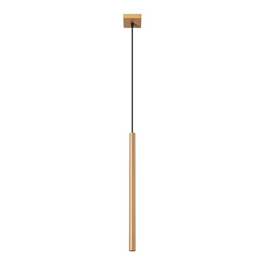 Złota nowoczesna lampa wisząca tuba - 3X A377 C7-W69 ze sklepu Edinos.pl w kategorii Lampy wiszące - zdjęcie 173300680