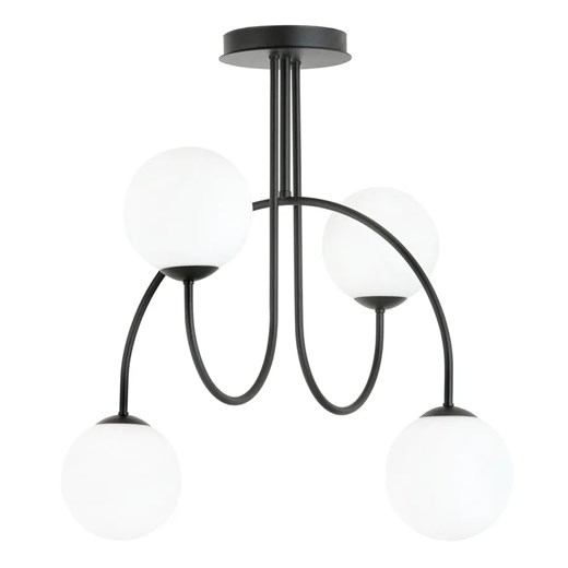 Nowoczesna lampa sufitowa z mlecznymi kloszami - D115-Hurgen ze sklepu Edinos.pl w kategorii Lampy sufitowe - zdjęcie 173300690