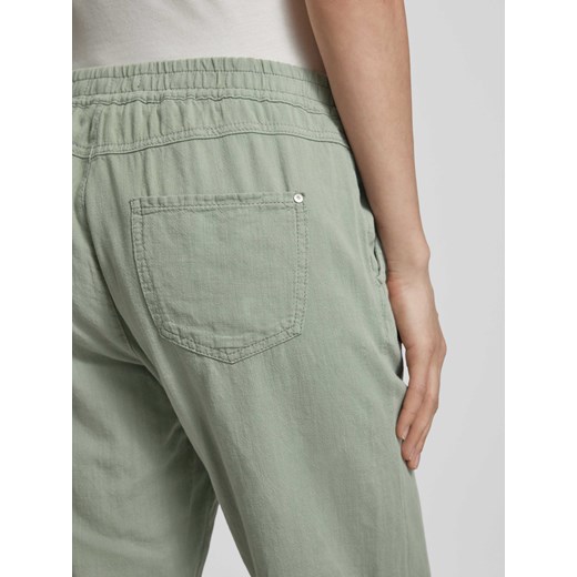 Spodnie materiałowe o kroju regular fit z elastycznym pasem model ‘Linn Jump’ 42/26 Peek&Cloppenburg 