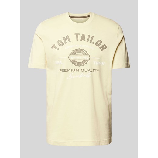 T-shirt z nadrukiem z logo Tom Tailor L Peek&Cloppenburg 