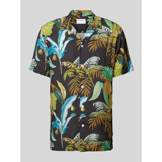 Koszula casualowa z kwiatowym wzorem ze sklepu Peek&Cloppenburg  w kategorii Koszule męskie - zdjęcie 173302143