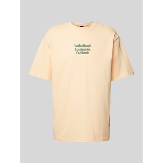 T-shirt z okrągłym dekoltem ze sklepu Peek&Cloppenburg  w kategorii T-shirty męskie - zdjęcie 173302170