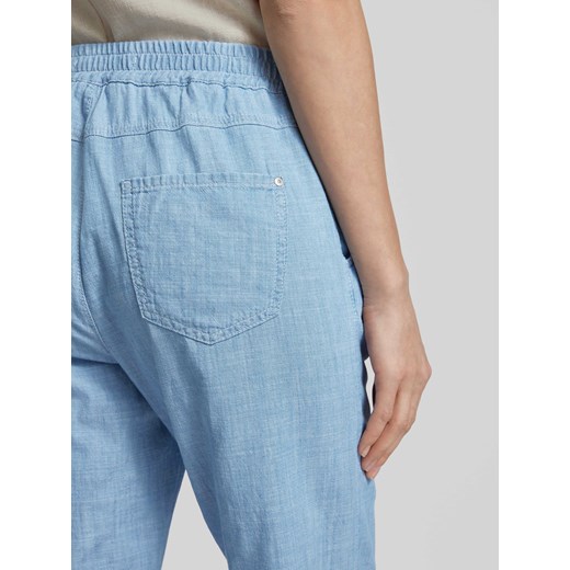 Spodnie materiałowe o kroju regular fit z elastycznym pasem model ‘Linn Jump’ 44/26 Peek&Cloppenburg 