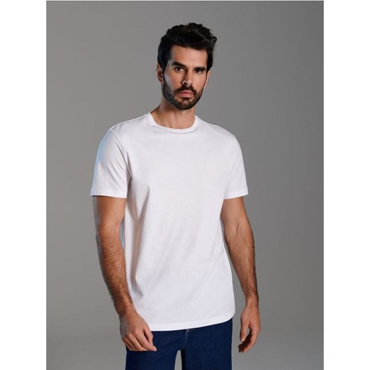 Sinsay - Koszulka - biały ze sklepu Sinsay w kategorii T-shirty męskie - zdjęcie 173304294