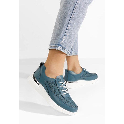 Niebieskie sneakersy damskie Calyse Zapatos 38 wyprzedaż Zapatos