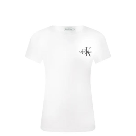 CALVIN KLEIN JEANS T-shirt | Regular Fit ze sklepu Gomez Fashion Store w kategorii Bluzki dziewczęce - zdjęcie 173305610