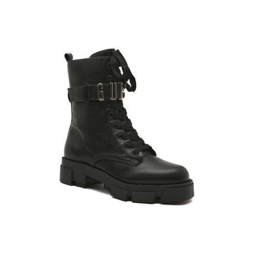 Guess Botki MADOX | z dodatkiem skóry ze sklepu Gomez Fashion Store w kategorii Botki - zdjęcie 173305663
