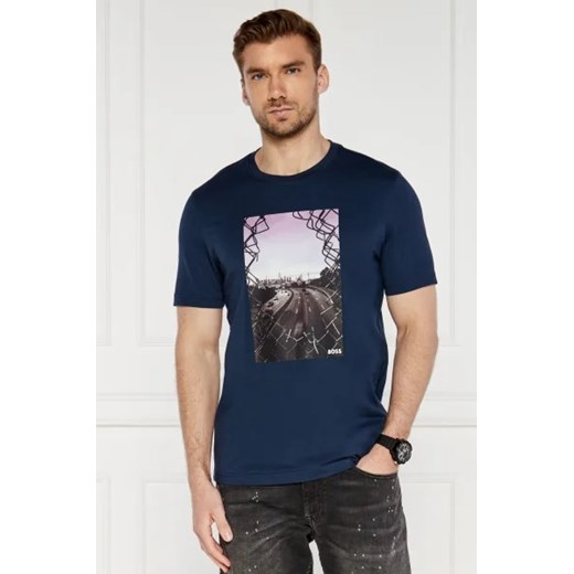 BOSS ORANGE T-shirt Urban | Regular Fit ze sklepu Gomez Fashion Store w kategorii T-shirty męskie - zdjęcie 173305853