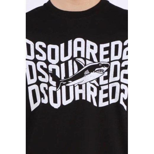 Dsquared2 t-shirt męski z krótkim rękawem młodzieżowy 