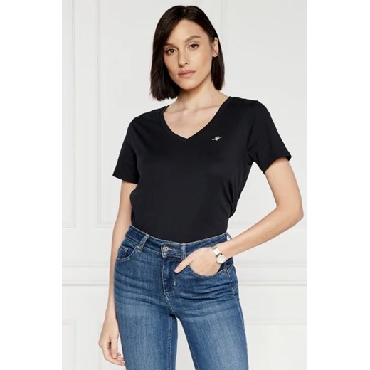 Gant T-shirt | Regular Fit ze sklepu Gomez Fashion Store w kategorii Bluzki damskie - zdjęcie 173306001
