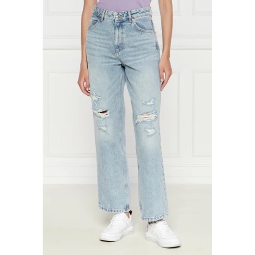 HUGO Jeansy Gisanna | Relaxed fit ze sklepu Gomez Fashion Store w kategorii Jeansy damskie - zdjęcie 173306010