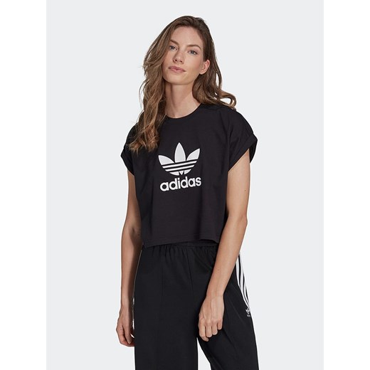 adidas Koszulka w kolorze czarnym ze sklepu Limango Polska w kategorii Bluzki damskie - zdjęcie 173307663