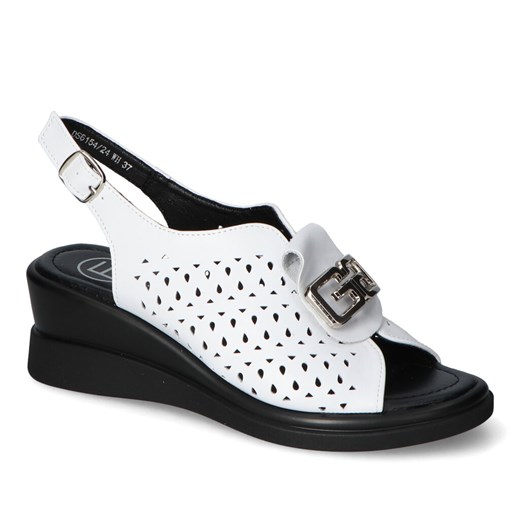 Sandały Filippo DS6154/24WH Białe lico ze sklepu Arturo-obuwie w kategorii Sandały damskie - zdjęcie 173308624