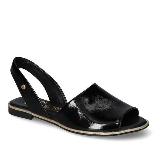 Sandały Lemar 40166 Czarne Naplak ze sklepu Arturo-obuwie w kategorii Sandały damskie - zdjęcie 173308840