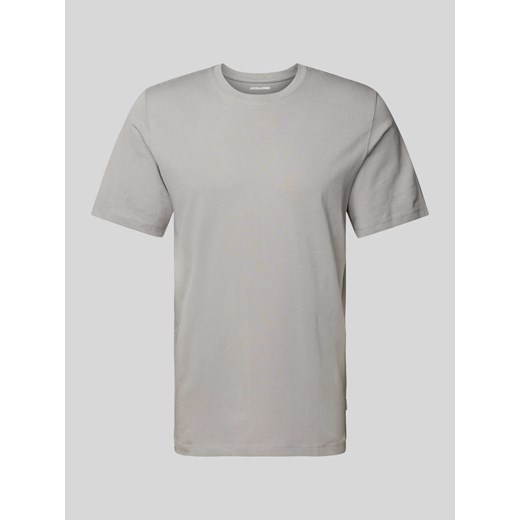T-shirt z detalem z logo model ‘ORGANIC’ ze sklepu Peek&Cloppenburg  w kategorii T-shirty męskie - zdjęcie 173311334