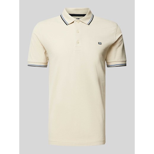 Koszulka polo z detalem z logo ze sklepu Peek&Cloppenburg  w kategorii T-shirty męskie - zdjęcie 173311423
