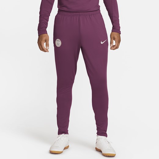Męskie spodnie piłkarskie z dzianiny Nike Dri-FIT Paris Saint-Germain Strike - Nike S Nike poland