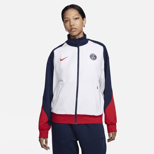 Damska kurtka piłkarska Nike Dri-FIT Paris Saint-Germain Strike - Biel Nike XL (EU 48-50) Nike poland