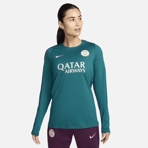 Damska dzianinowa koszulka piłkarska z półokrągłym dekoltem Nike Dri-FIT Paris Nike M (EU 40-42) Nike poland